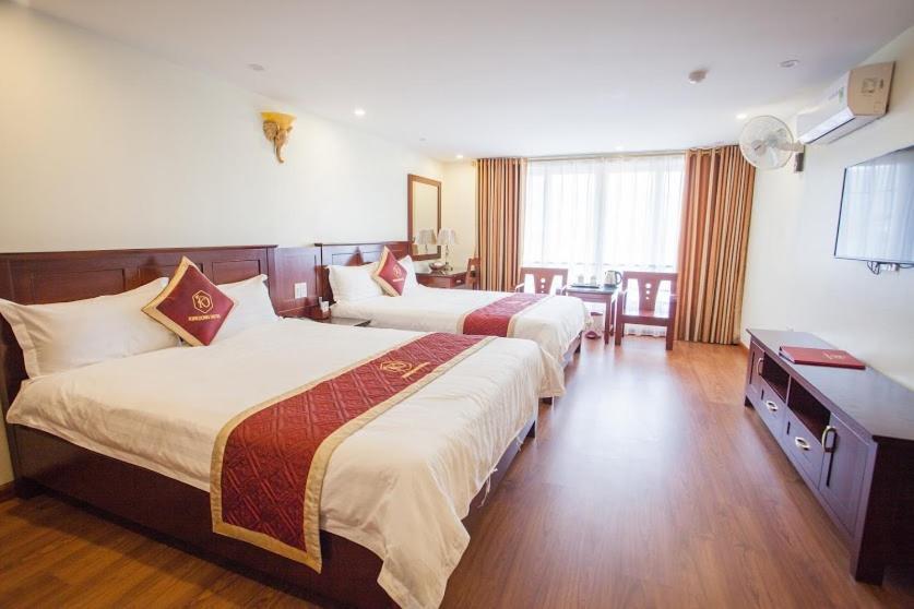 Khach San Kim Dong Hotel Hoang Nga Zewnętrze zdjęcie
