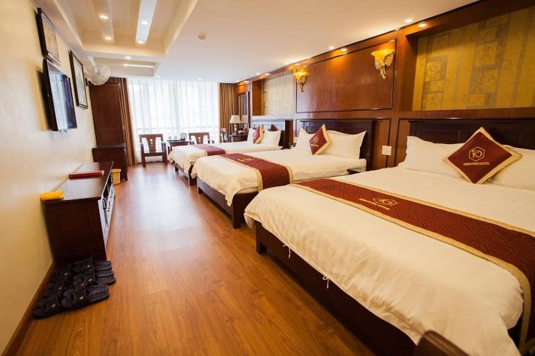 Khach San Kim Dong Hotel Hoang Nga Zewnętrze zdjęcie
